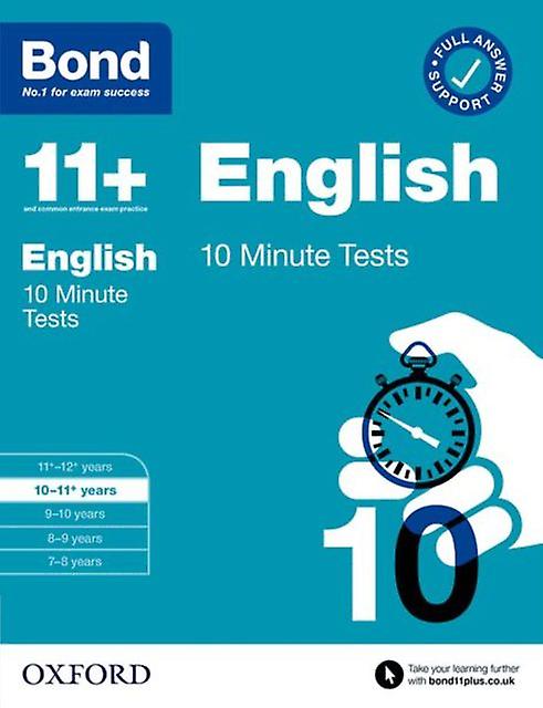 Bond 11 10 Minute Tests English 1011 Years For 11 Gl Assessment And Entrance Exa by Bond 11 Paperback