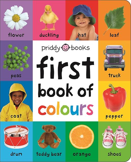 First 100 Book Of Colours by Roger Priddy Paperback Book