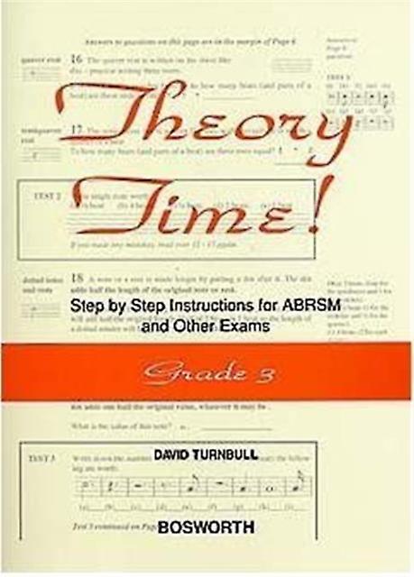 Theory Time  Grade 3 Book Book