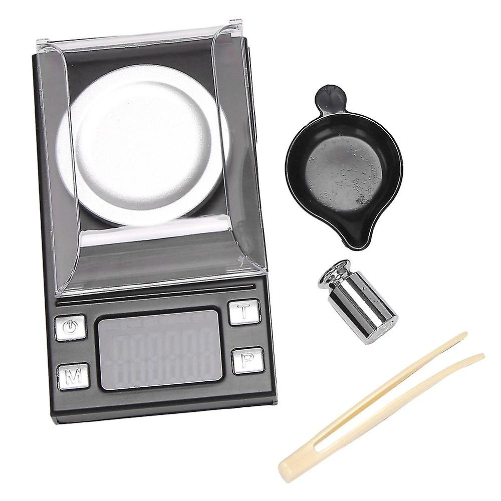 Weighing Scale, 20g/0.001g Portable Mini Digital Scale With Back-lit Lcd With Calibration Weights T