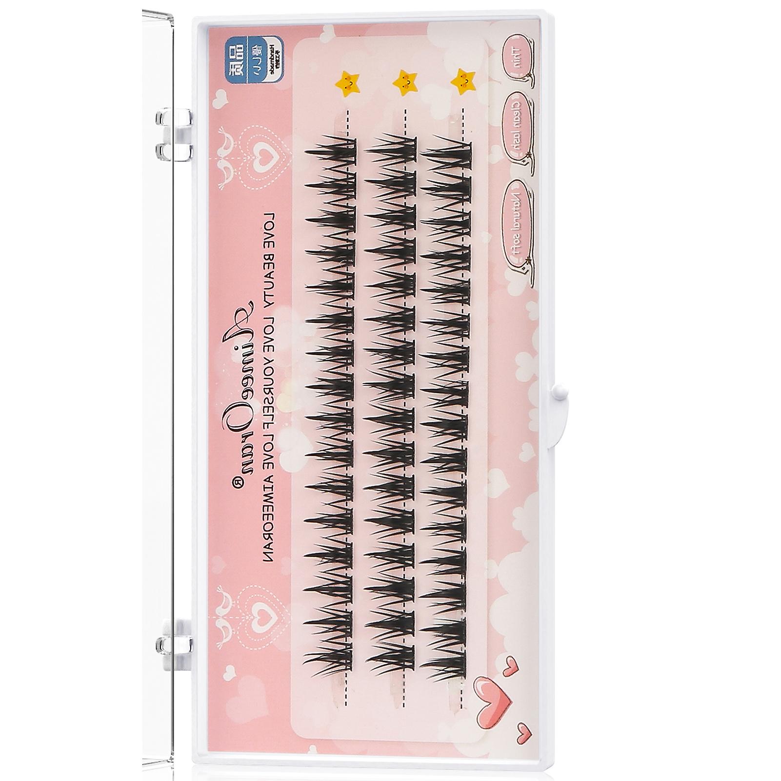 Simulated False Eyelashes Pack Premade Volume Soft Fluffy Lashes Professional Salon Use