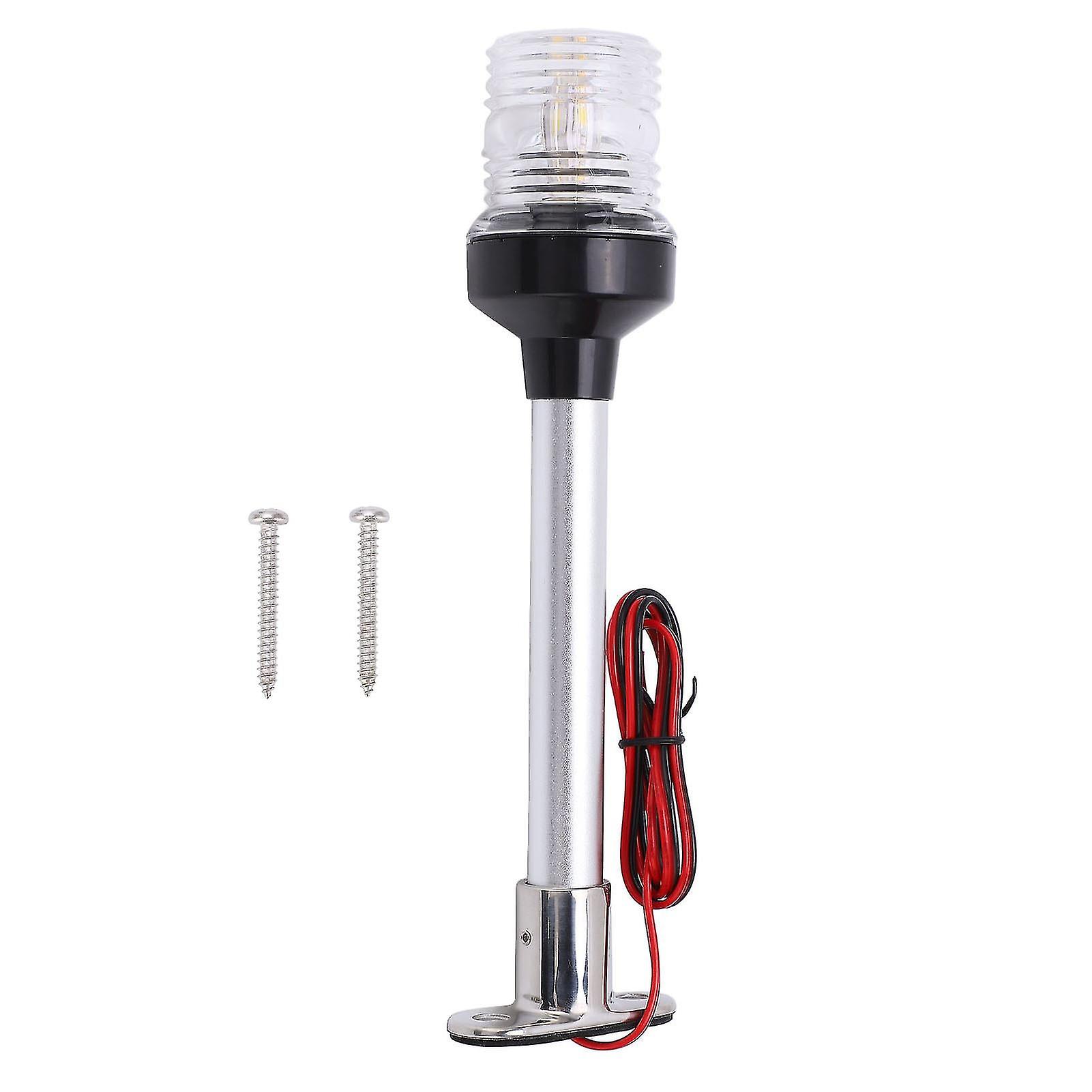 25Cm/10in Led Navigation Light 360 Irradiation Angle Waterproof Marine Boat Sailing Lamp Dc12v24v 5w