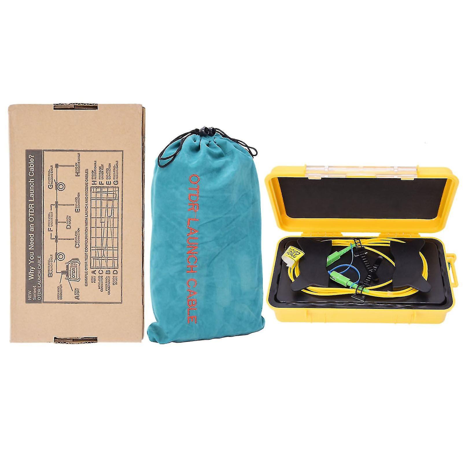 Fiber Optic Otdr Launch Cable Box Sc Apc-sc Apc Otdr Fiber Ring Single Mode 500m