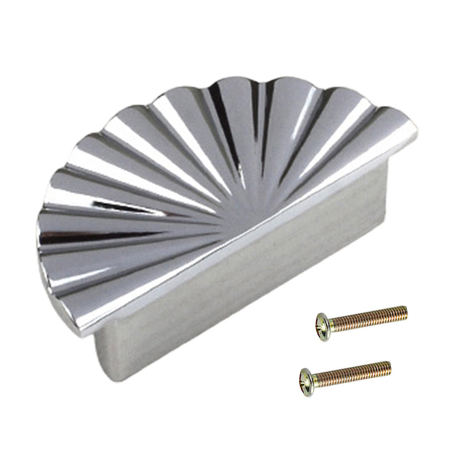 1 Set Drawer Handle Wear Resistant Smooth Surface Zinc Alloy Cabinet Window Door Pull Handle Home Supply