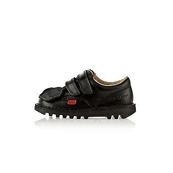 Kickers Kick Lo Infant Black Shoes Boots