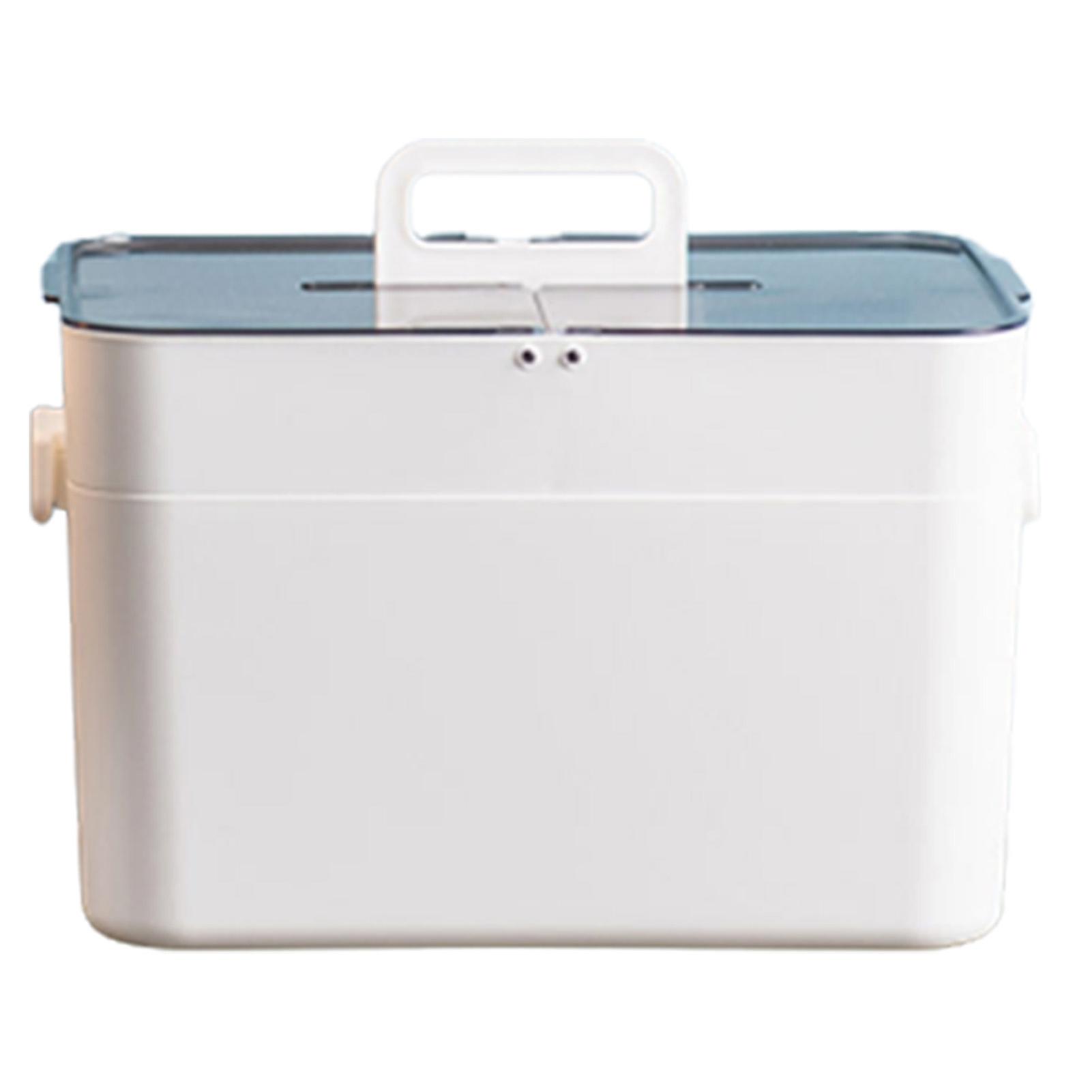 Empty Medicine Carrying Box Large Capacity Clear Window Box