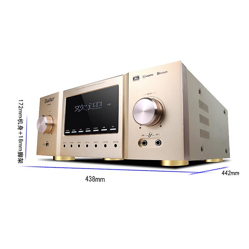 Home Theater High-power Panoramic Sound Dts Dolby Surround 4k High-definition Decoding Lossless Bluetooth Home Amplifier