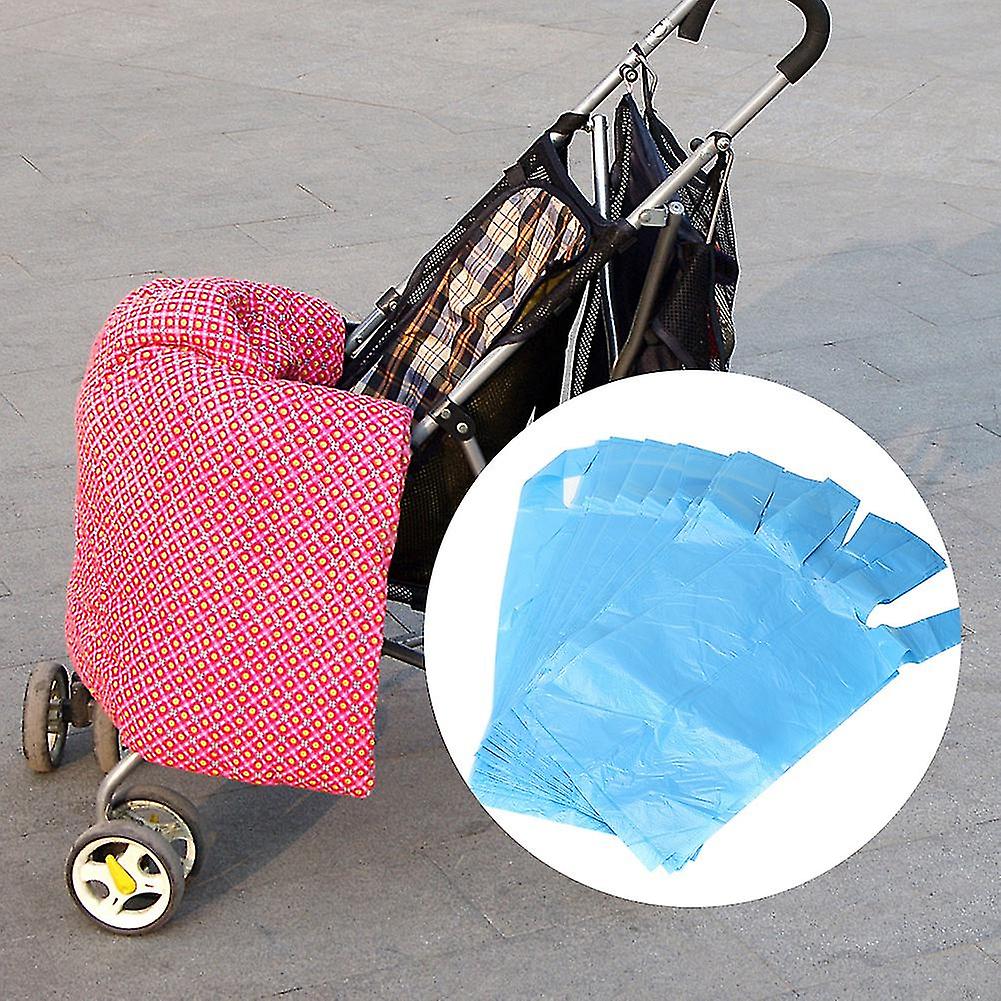 90Pcs Extractive Garbage Bag,Plastic Garbage Storage Bag Kitchen Trash Bin Bag