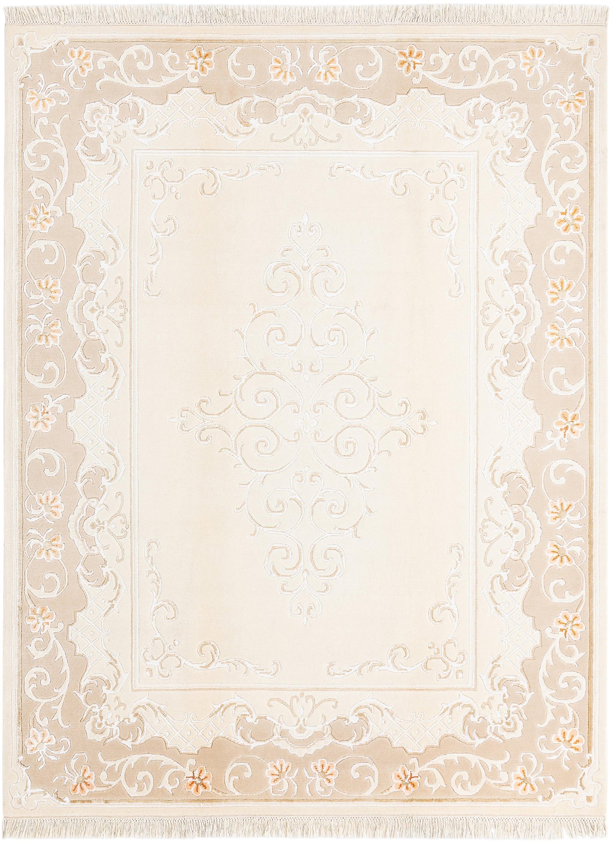 Hadorn Darya-Indian 180x244 with Beige Handloom India Rug