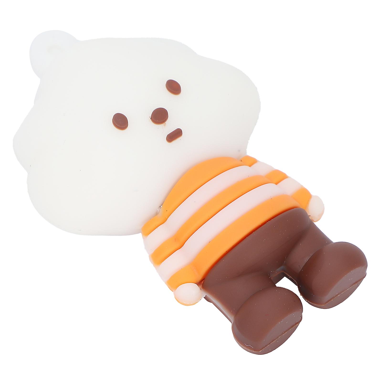 Cartoon U Disk Bear Doll Appearance High Speed Bulk Storage Flash Drive Memory Device64GB