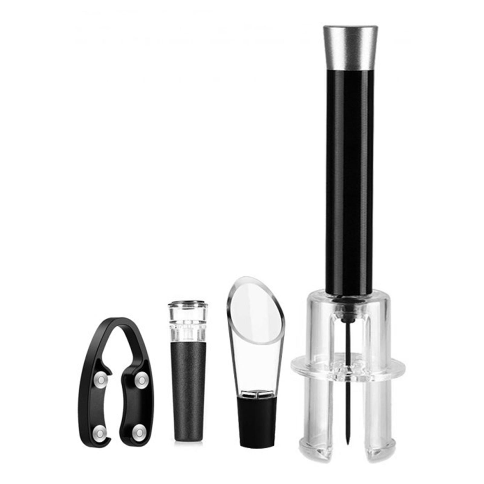 Manual Needle Airs Pressure Wine Corkscrew Wear Resistant Easy Cork Removing Tool for Home Party Use