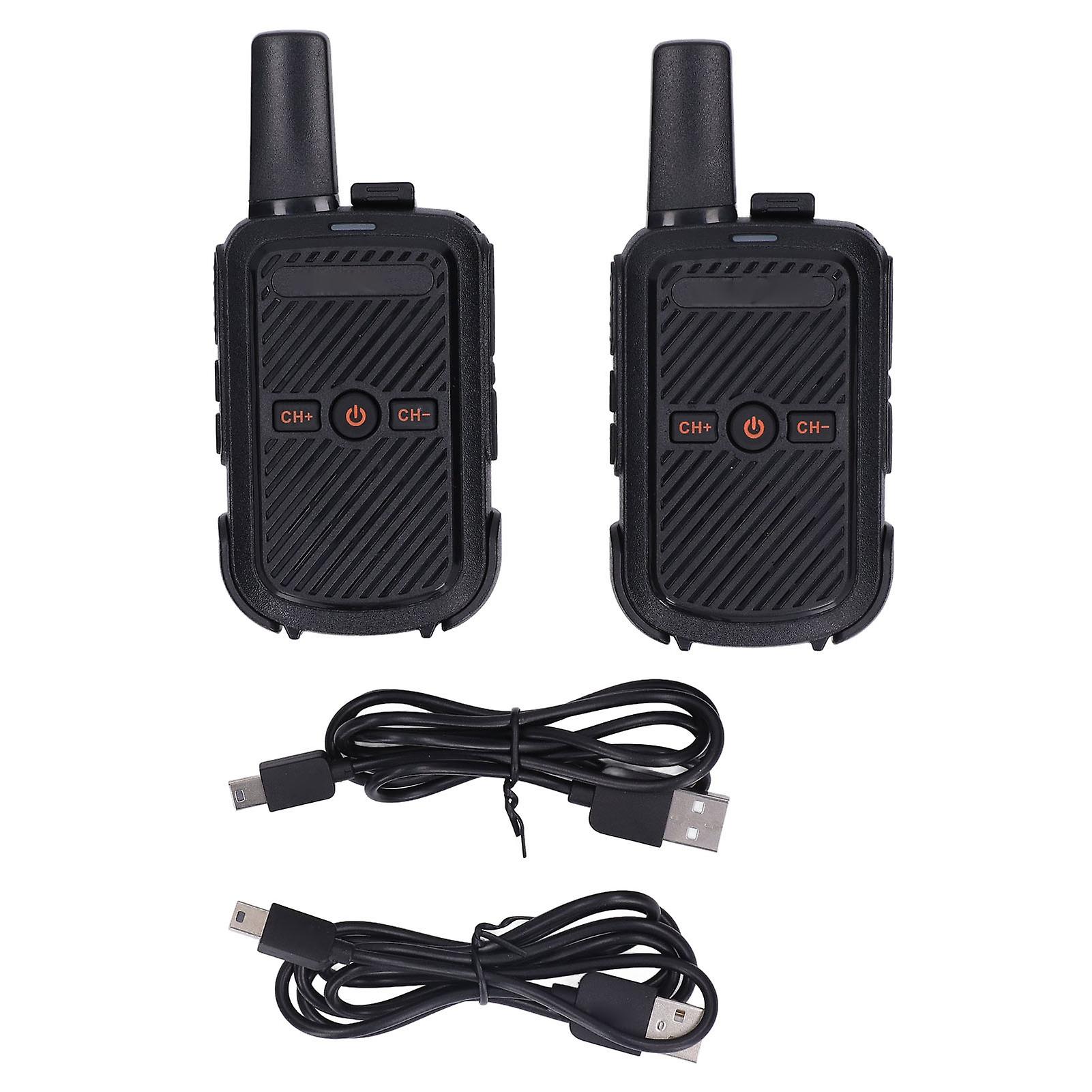 Compact Handheld Walkie Talkie - Clear Sound, Long Range, Perfect for Any Venue
