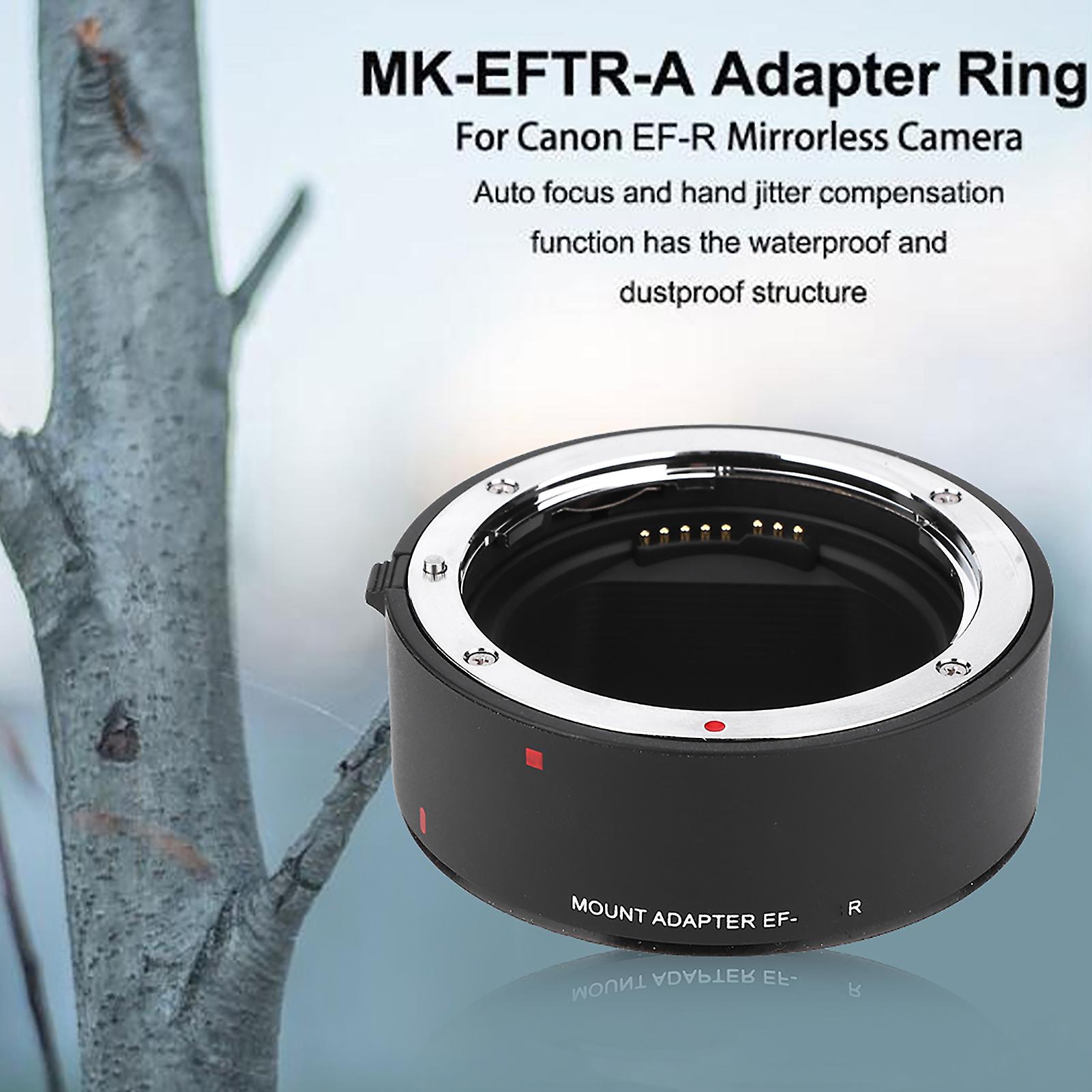 MK-EFTR-A Auto Focus Adapter Ring for Canon EF/EF-S Lens, 125g