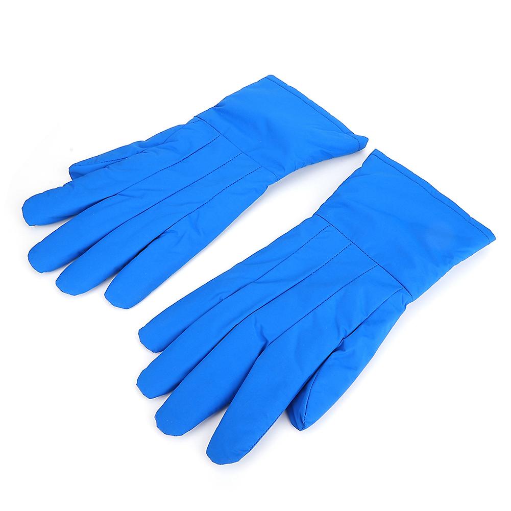 Cryogenic Warm Gloves -200℃ to -360℃ Low Temperature Resistant Cold Proof Liquid Nitrogen Protective Long Cuff Hand Wear