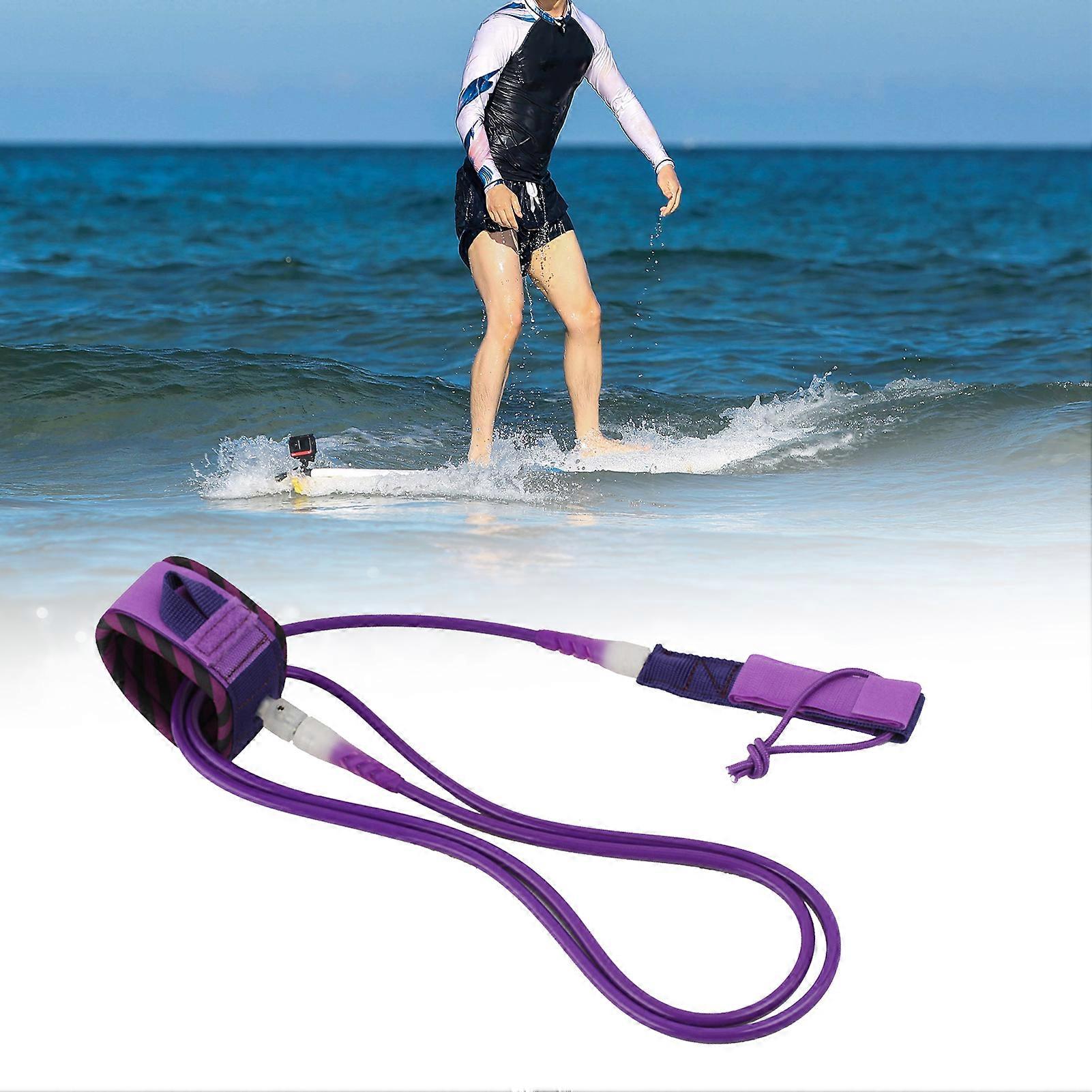 Surfboard SUPs Leash/Leg Rope 5 Feet Premium Straight Leash Padded Adjustable Ne