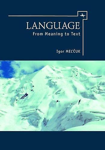 Language by Igor Meluk Paperback Book