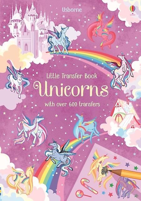 Transfer Activity Book Unicorns by Hannah EDITOR Watson Paperback Book