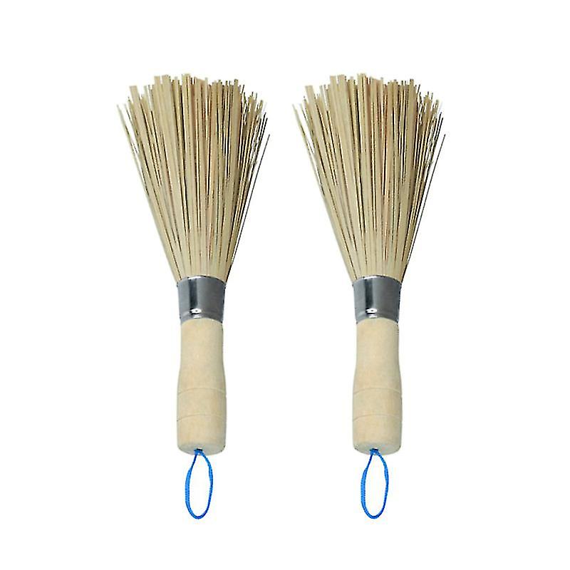 2pcs Bamboo Cleaning Brush
