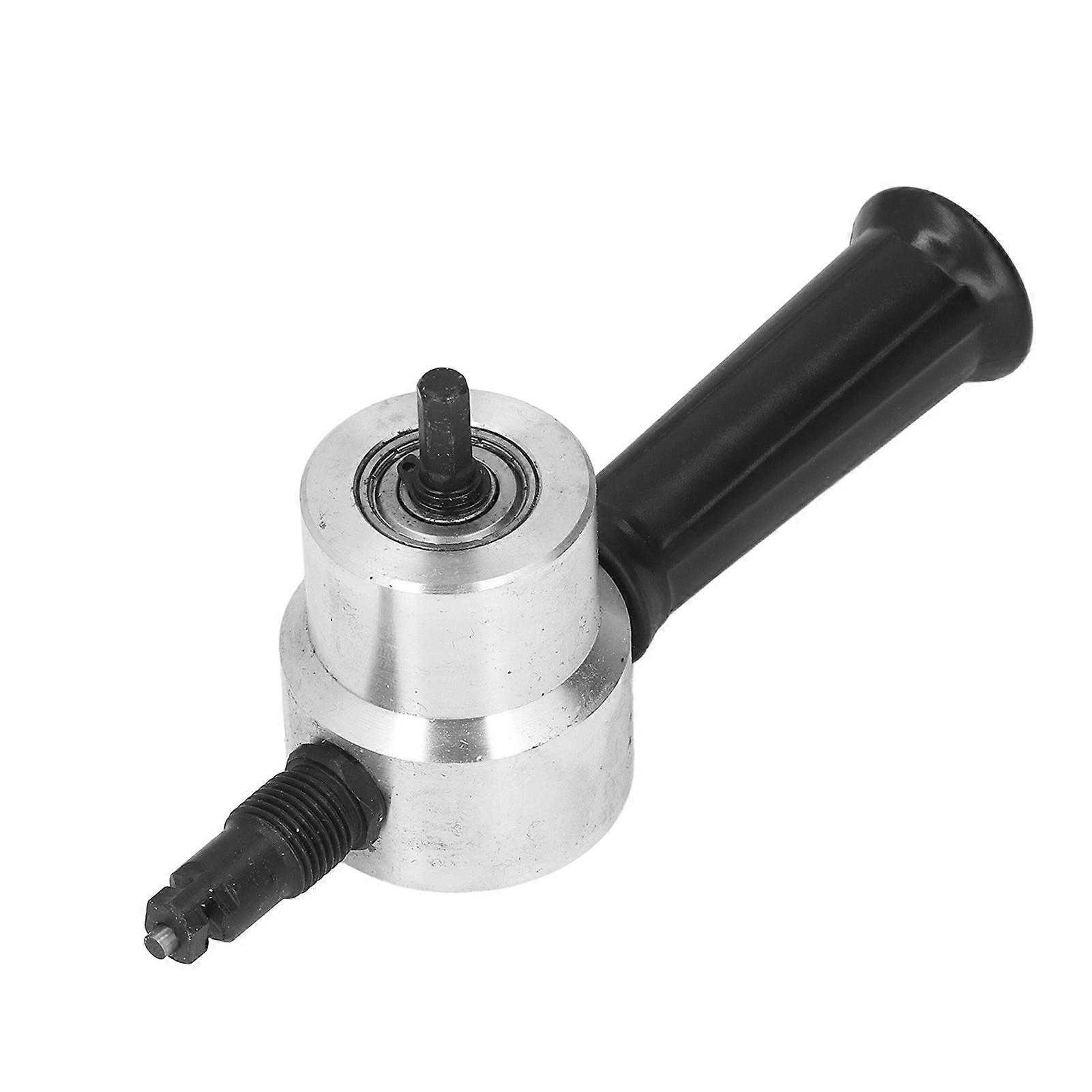 Double Head Metal Sheet Nibbler Cutter Portable Aluminium Alloy Electric Nibbler Cutting Tool