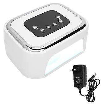 80W Nail Art Gel Curing Light UV LED 4 biegi Czas Żel do paznokci Suszarka Lampa 100?240VEU Wtyczka
