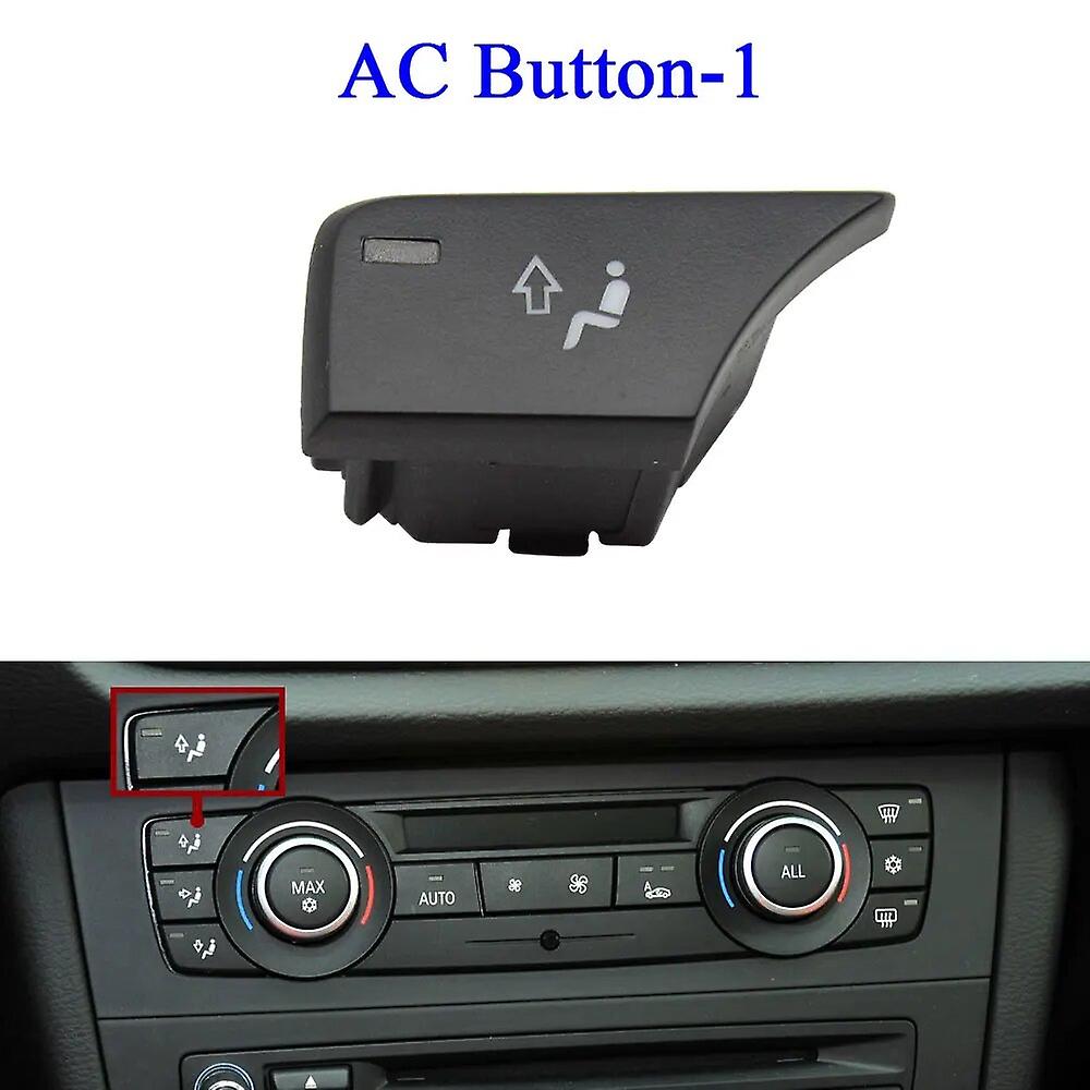 Dash Air Conditioner AC Vent Volume Button Max Rotary Knob Cap Cover For BMW 1 3 X1 X3 E81 E82 E87 E88 E90 E91 E92 E93 E84 F25~44552