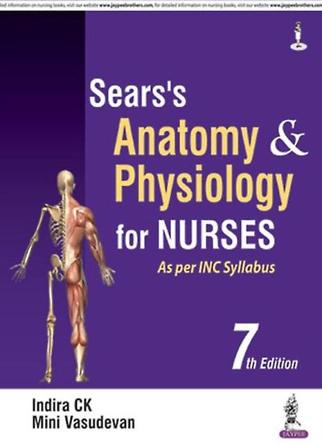 Sears Anatomy And Physiology For Nurses by Mini Vasudevan Paperback