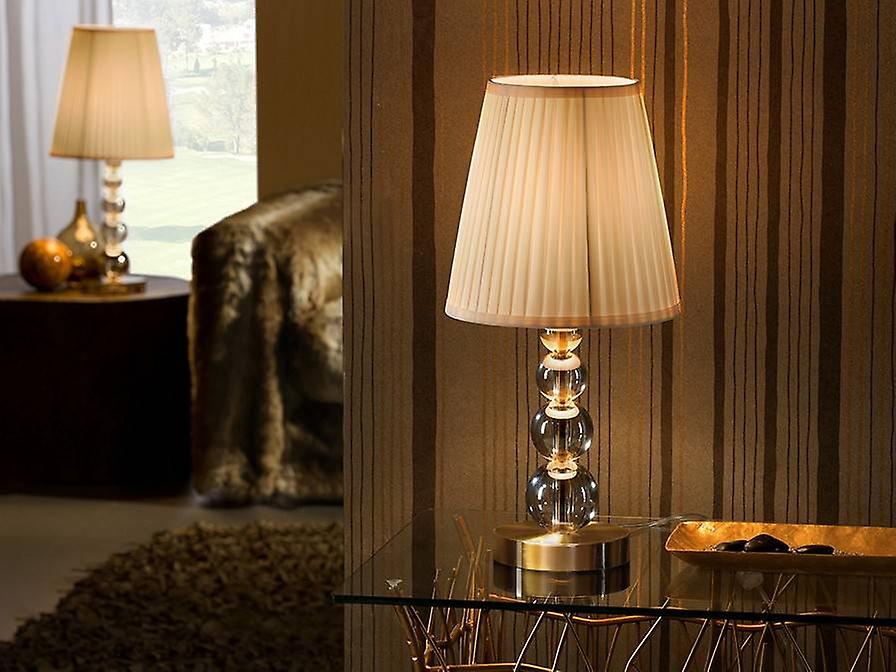 Mercury Crystal Table Lamp Champagne, E27