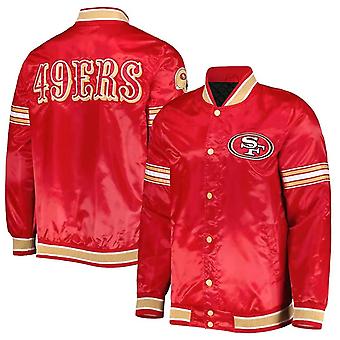 Nfl Men´s San Francisco 49ers Bomber Style Satin...