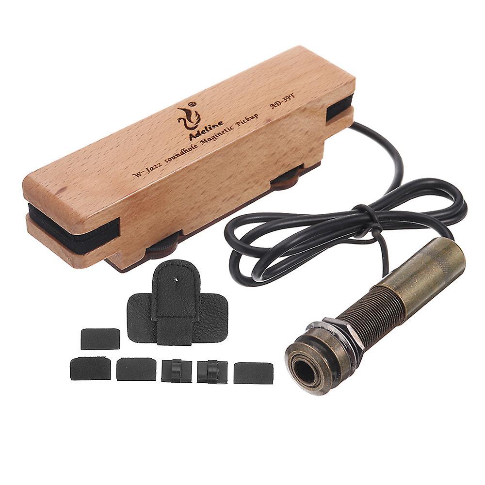 Adjustable Volume Amplification Guitar Sound Hole Pickup