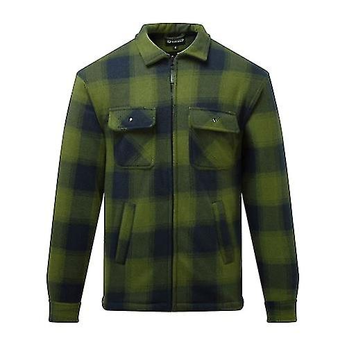 Fort Mens Portman Checked Shirt Jacket