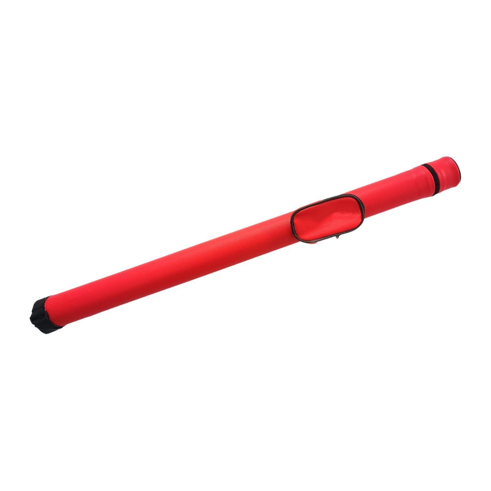 Pool Cue Case 1 Complete 2 Pieces Rod Scratch Resistant Wrapped Carrying Bag