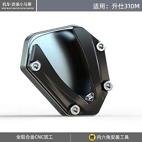 For Zontes Zt125m 125m Accessories Zontes M125 Side Support Pad Enlarged Widened Non Slip Modified Side Bracket Side Foot Pad