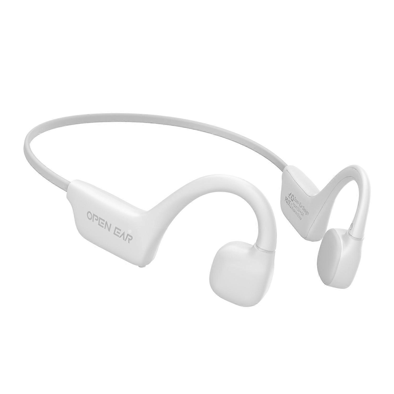 Open Ear Bone Conduction Headphones Clear Sound IPX5 Waterproof Noise Reduction Bluetooth-compatible
