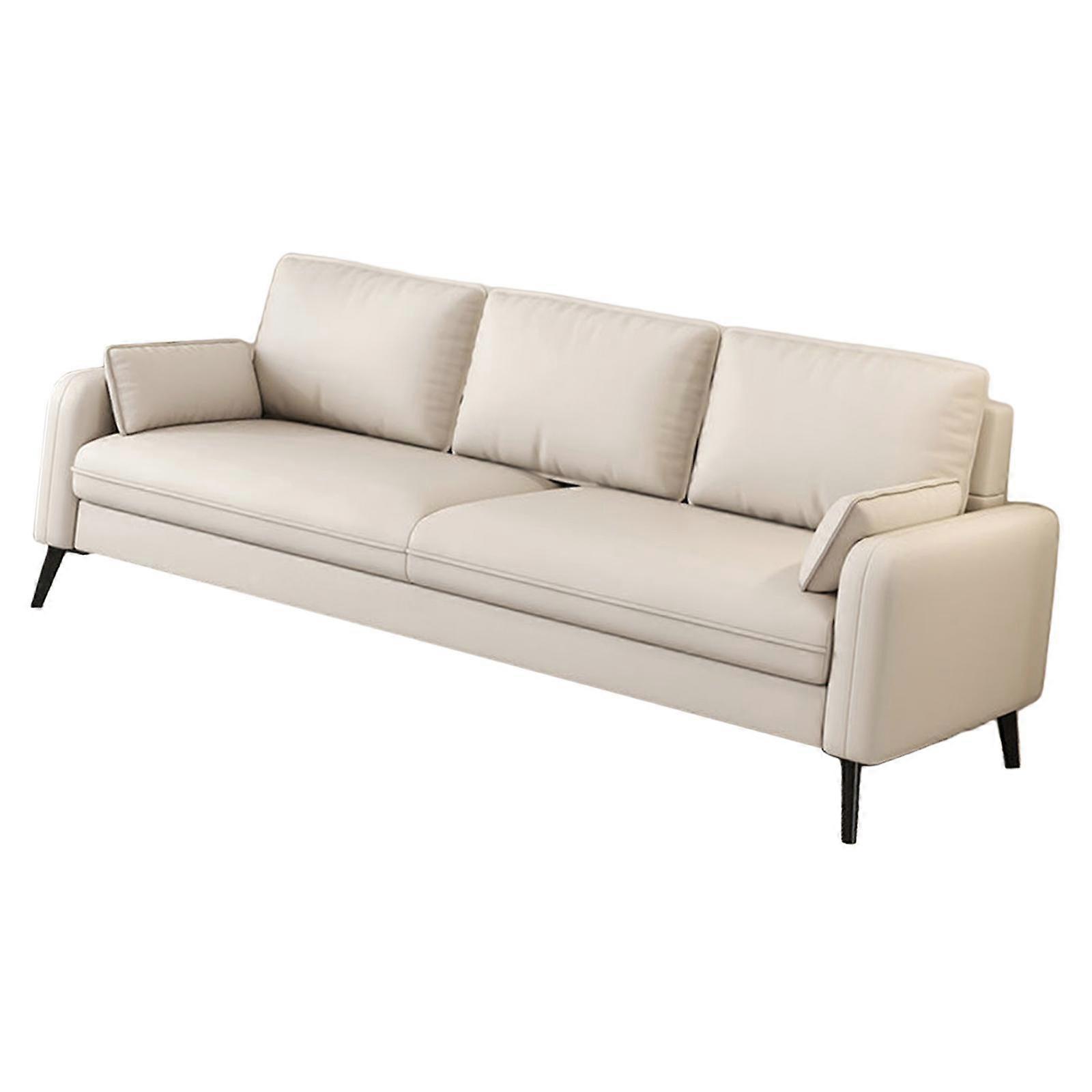 Soffa Soffa Multifunktions Lounge Soffa för Studio Kommersiella Byggnader Sovrum Beige