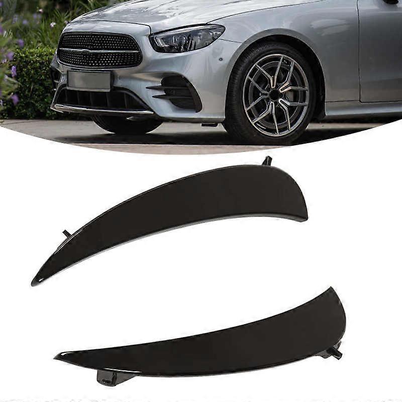 thumbnail image 2 of Gloss Black Front Bumper Vent Grill Hole Cover For KIA Stinger 2017-2023 – ABS, Tape-On 2 of 5