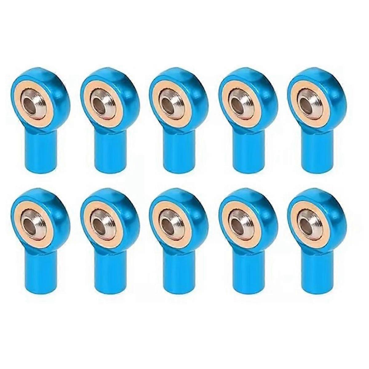 10pcs M2.5 Link Rod Joint Ball End Holder for RC Model Car Boat Airplane Trucks Blue