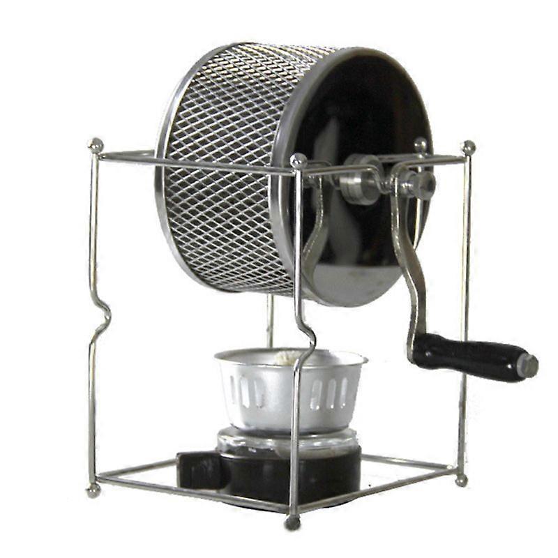Protable Manuel Pratique Grains de Café Torréfacteur Set Acier Inoxydable Moulin Manivelle