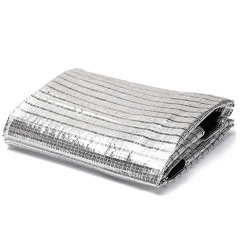 1 Pcs Aluminum Foil Shade Net Sunscreen Net for Garden Shading Net Insulation Net Sunscreen Net for Trees1*1m