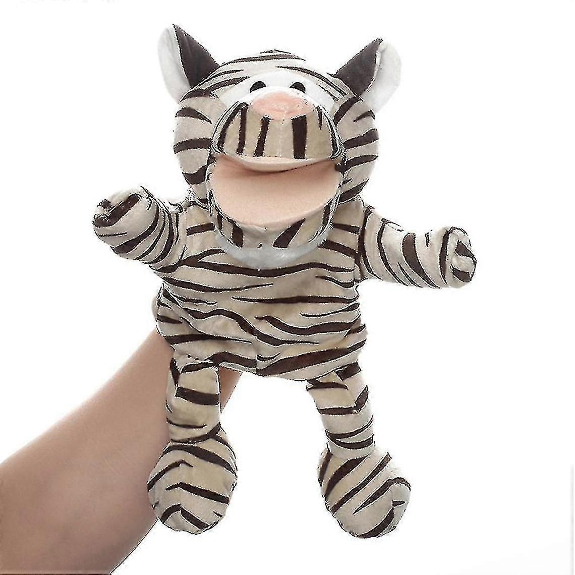 Zebra Hand Puppets Animal Toy For Imaginative Play, Storytelling, Teaching