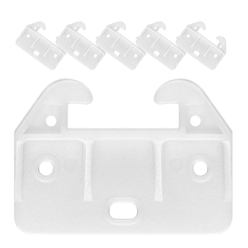 6pcs Tiroir Guides En Plastique Commode Tiroir Guides Pièces De Meubles De Remplacement