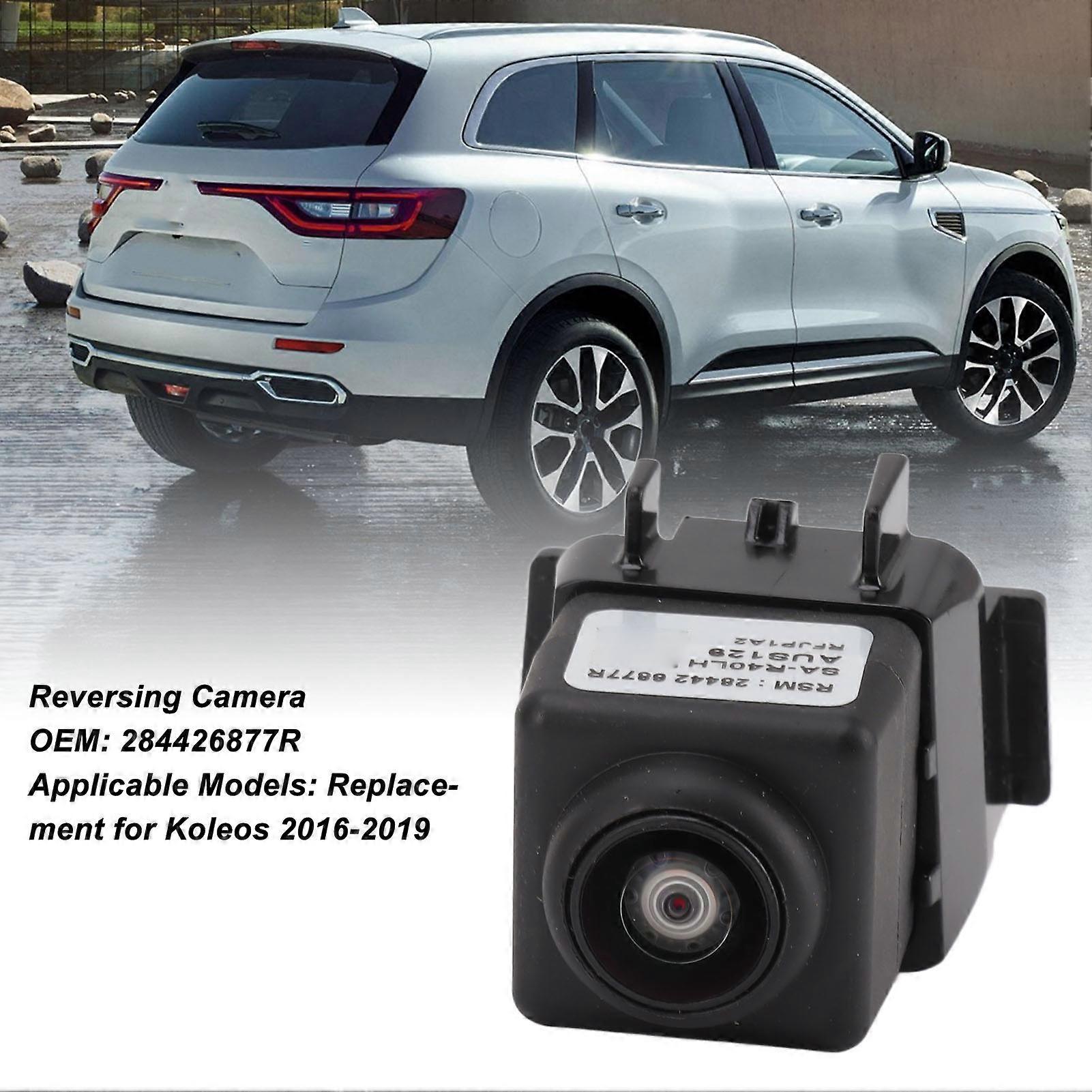 Reversing Camera 284426877R HD Wide Angle Rear View Backup Parking Camera Replacement For Renault Koleos 2016 to 2019
