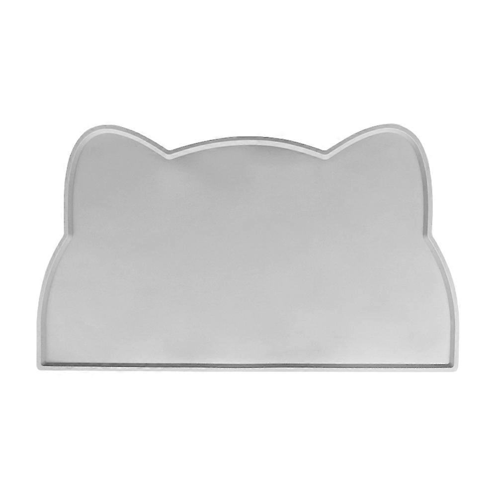 猫と犬のフードマット、食品と水用のシリコンボウルマット、防水滑り止めペット給餌マット