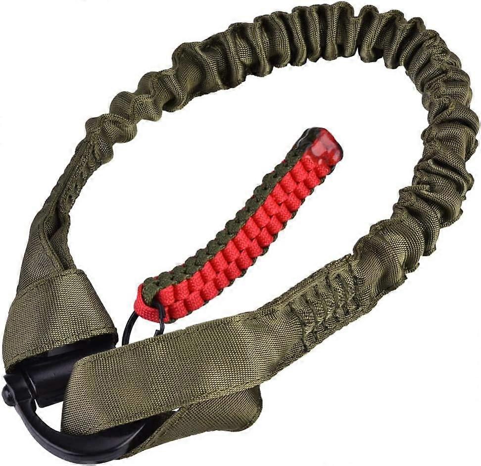 Safety Lanyard, Tactical Quick Release Single Point Internal Bungee Elastic Sling Strap Tool Lanyard