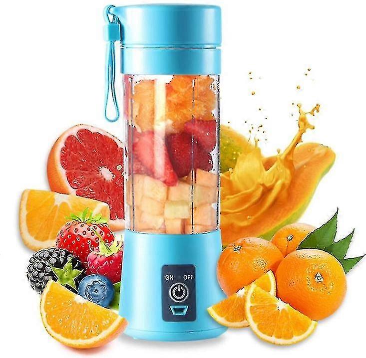electric mini portable juice cup fruit juicer-6 blade blades