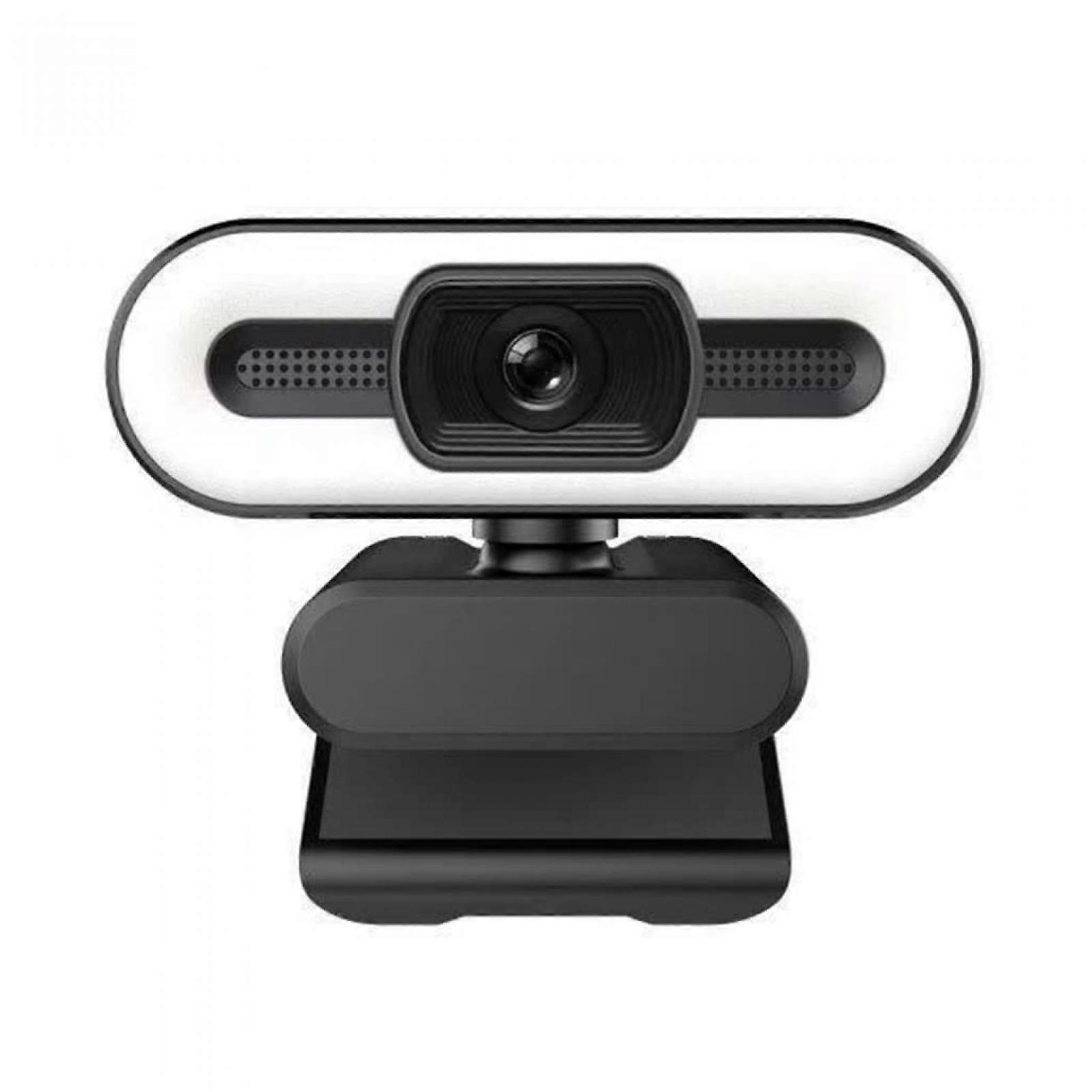 2K 1080P Webcam with Built-in Mic, Adjustable Fill Light, Autofocus for Streaming