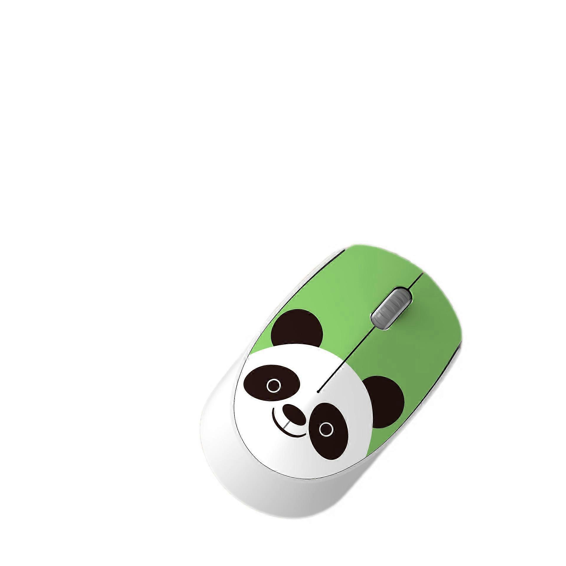 Wekity Wireless Mute Mouse Cartoon Cute Panda Mouse
