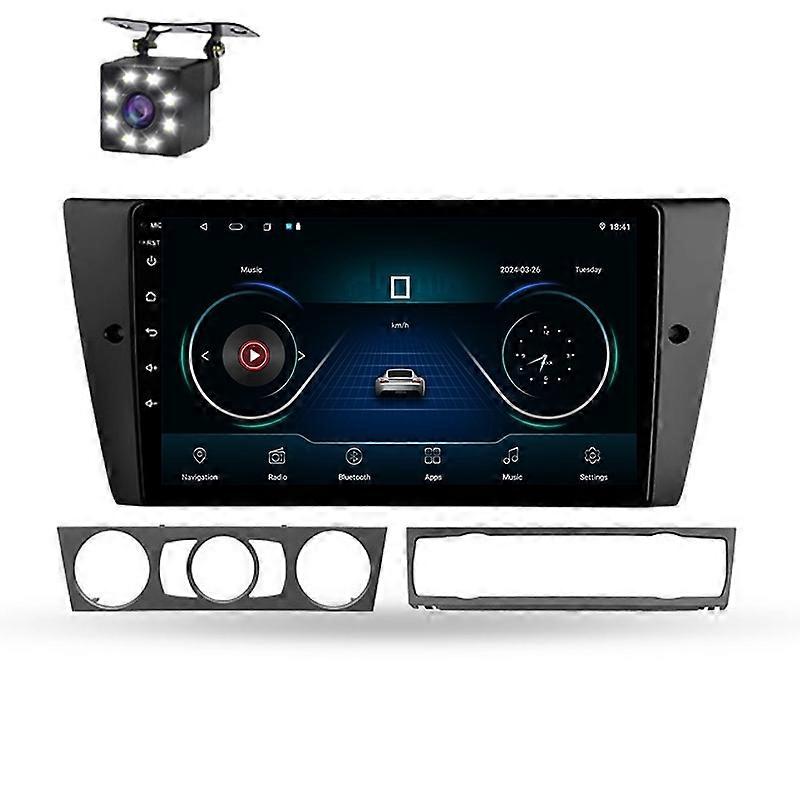 Android 14 Radio For BMW 3 Series E90 E91 E92 E93 2006-2012 Auto Multimedia Player Stereo
