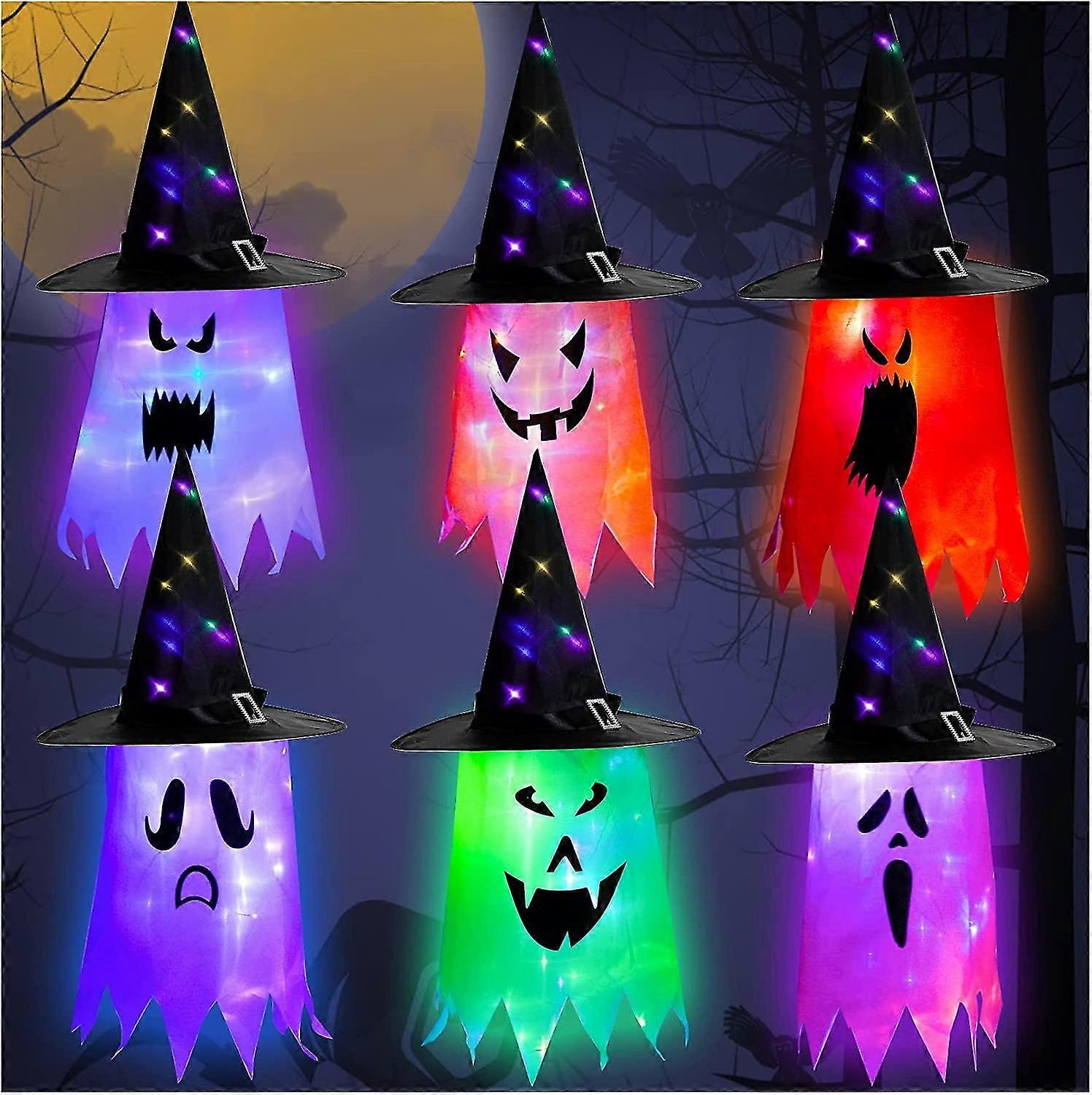 Rat Outdoor, 6 Pcs Hat S, Hanging Ed Glowing Hats, S String For Indoor, Outdoor, Yard