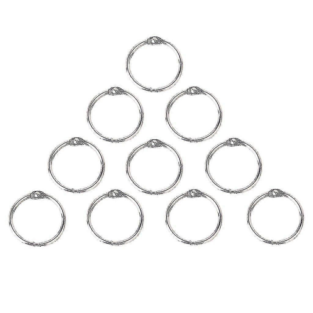 10 x Klemmringe für Alben - 15mm