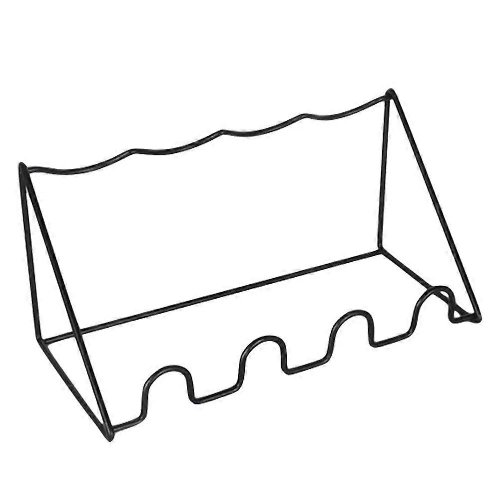 Wave Shaped Wine Display Stand Wine Bottle Storage Racks Multi Groove Wine Holder Cabinet Shelf Org